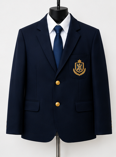 Navy Blue School Blazer
